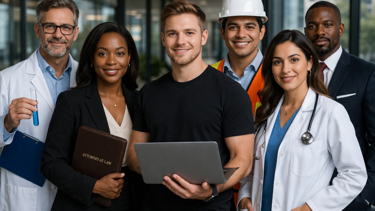 foto dos profissionais